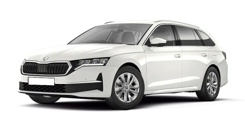 Renting Coches Skoda OCTAVIA Combi-2.0 TDi 110kW DSG 7vel Selection Blanco candy
