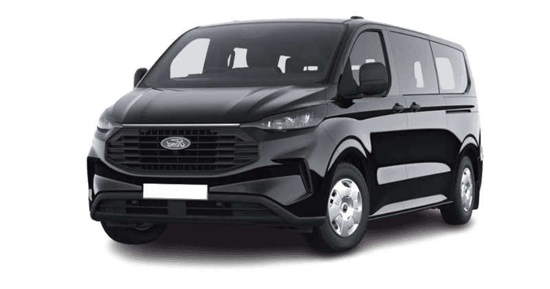 Renting Coches Ford Transit-Custom Kombi 2.0 EcoBlue Auto. 320 L2 Trend Negro