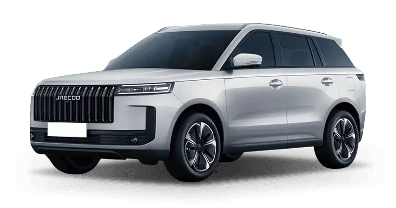 Renting Coches Jaecoo 5-1.6 TGDI Exclusive Blanco Aura, Gris Antracita, Verde Posidonia