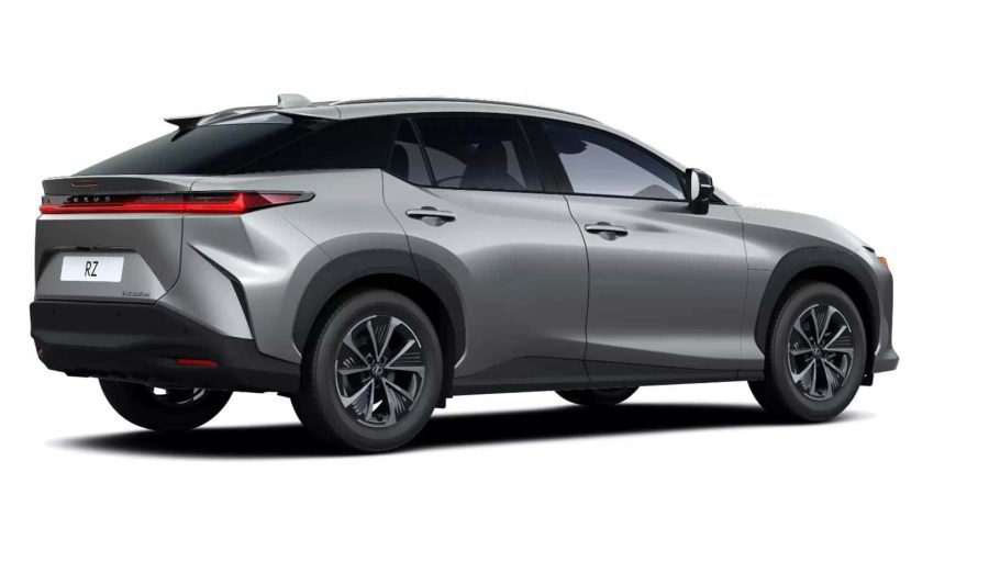 Renting Coches Lexus RZ350e e-Premium Efficiency Iridio Sonic, Gris Berlin, Blanco Perla