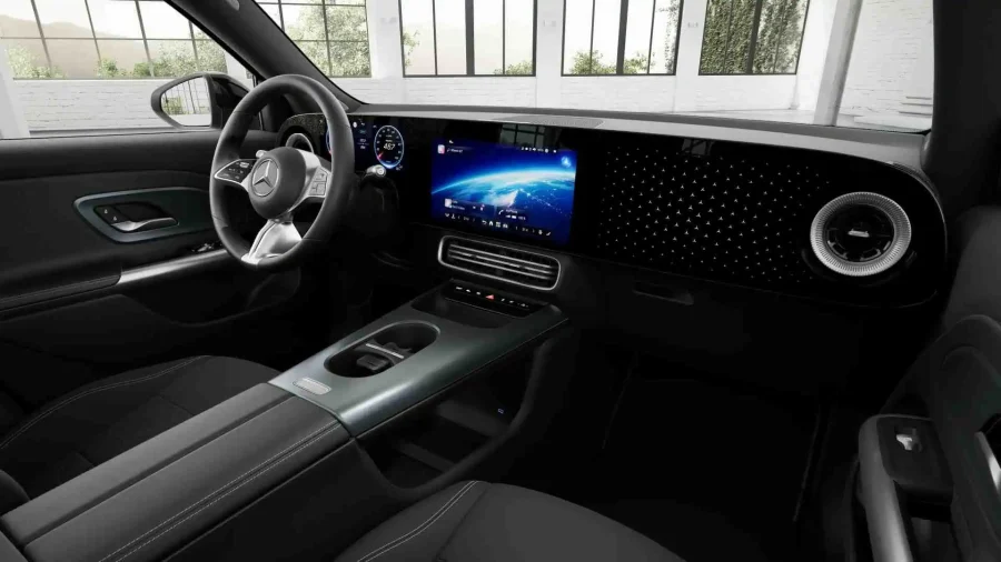 Renting Coches Mercedes Benz GLB250+ EQ Negro Cosmo