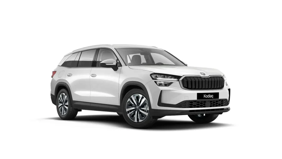 Renting Coches Skoda KodiaqiV 1.5 TSI PHEV DSG Selection Blanco, Gris, Negro