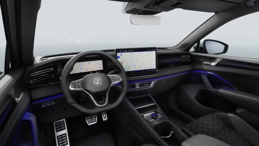 Renting Coches Volkswagen Tiguan1.5 eTSI DSG R-Line Blanco, Gris