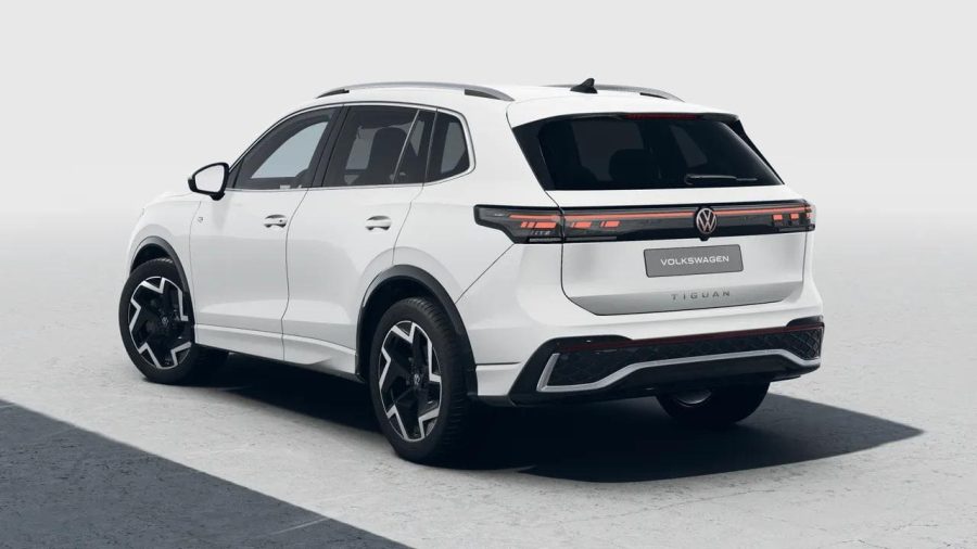 Renting Coches Volkswagen Tiguan1.5 eTSI DSG R-Line Blanco, Gris