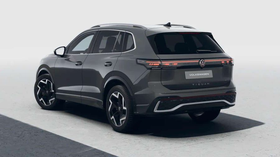 Renting Coches Volkswagen Tiguan2.0 TDI DSG R-Line Gris Delfin, Blanco