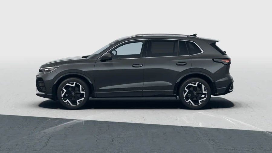 Renting Coches Volkswagen Tiguan2.0 TDI DSG R-Line Gris Delfin, Blanco