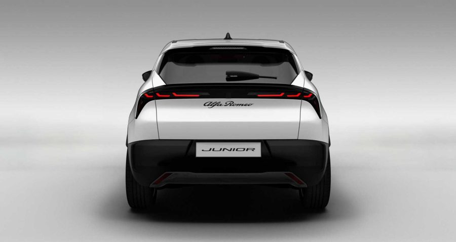 Renting Coches Alfa Romeo JuniorElettrica Blanco, Negro