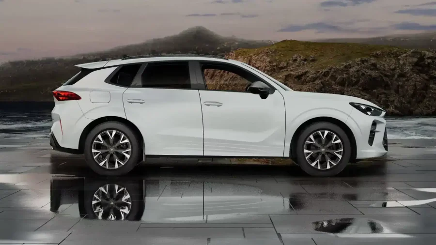 Renting Coches Cupra Terramar1.5 eTSI 110kW DSG Blanco Glacial (Metalizado), Gris Timanfaya (Metalizado)