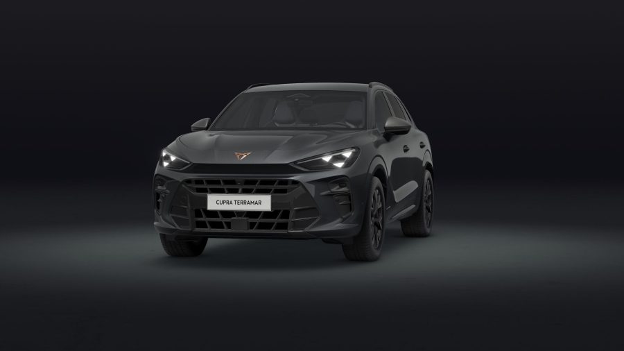 Renting Coches Cupra Terramar1.5 eTSI DSG Gris Timanfaya