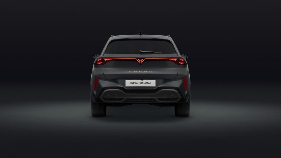 Renting Coches Cupra Terramar1.5 eTSI DSG Gris Timanfaya