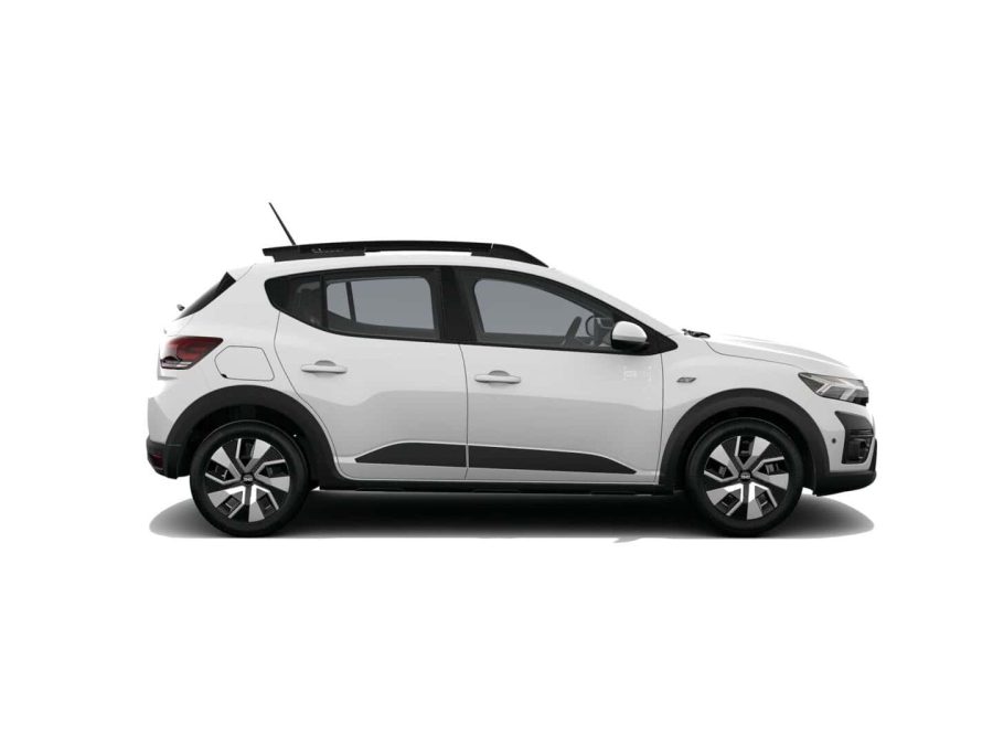 Renting Coches Dacia Sandero StepwayExpression Go 74kW ECO-G Blanco Glaciar
