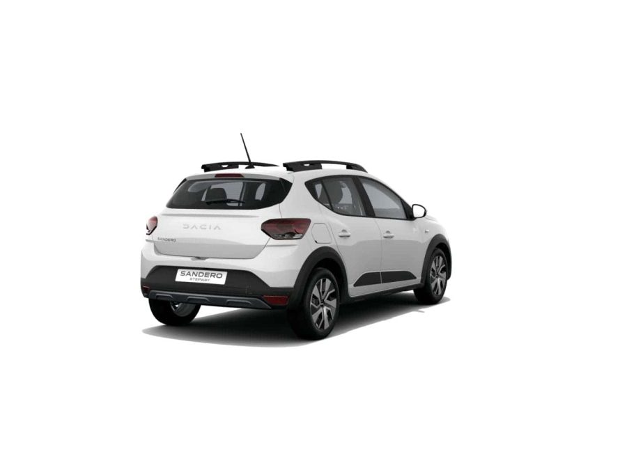 Renting Coches Dacia Sandero StepwayExpression Go 74kW ECO-G Blanco Glaciar