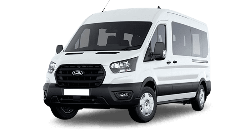 Renting Coches Ford Transit-Kombi EcoBlue Auto FWD 350 L3 Trend Blanco
