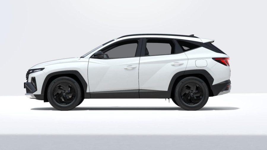 Renting Coches Hyundai TucsonHEV Black Line Atlas White