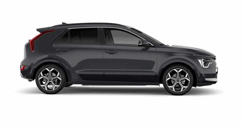 Renting Coches Kia Niro1.6 GDi HEV 102kW Drive Gris, Blanco