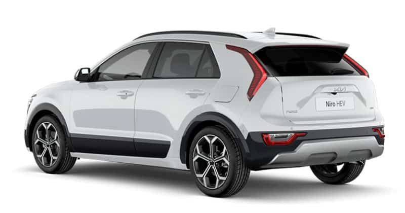 Renting Coches Kia Niro1.6 GDi HEV Concept Clear White