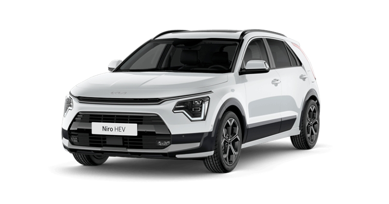 Renting Coches Kia Niro1.6 GDi HEV Concept Clear White