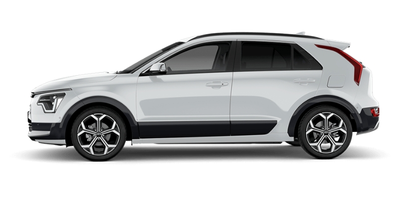 Renting Coches Kia Niro1.6 GDi HEV Concept Clear White