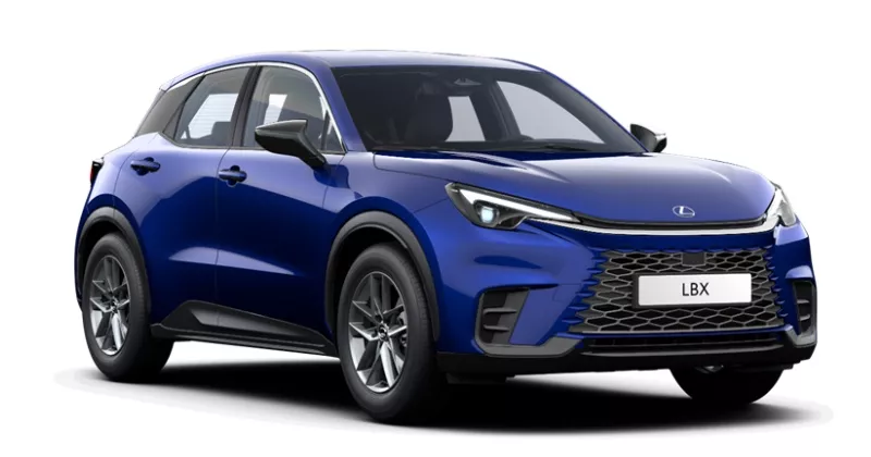 Renting Coches Lexus LBXElegant Azul Menorca, Rojo Hollywood, Blanco Santorini, Plata, Gris Berlin, Negro Detroit