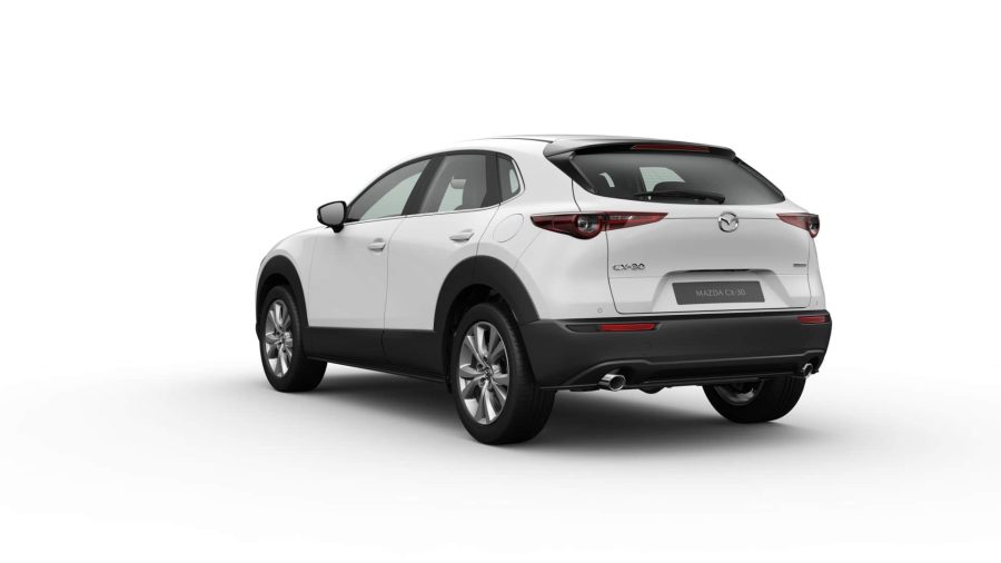 Renting Coches Mazda CX-302.5 e-SKYACT G MHEV Automático Centre-Line Arctic White