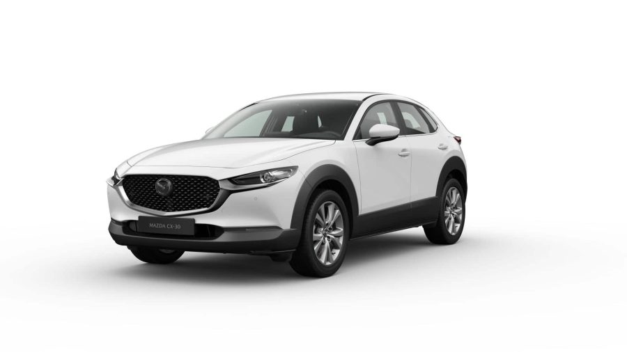 Renting Coches Mazda CX-302.5 e-SKYACT G MHEV Automático Centre-Line Arctic White