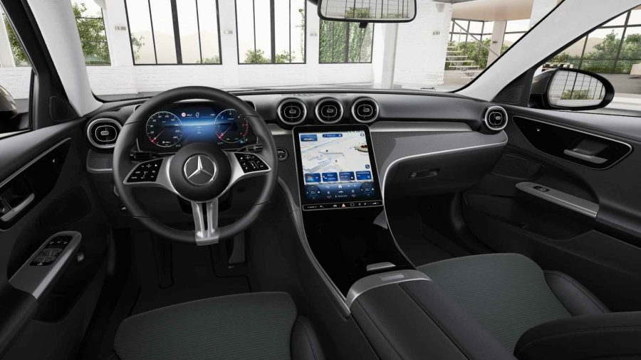 Renting Coches Mercedes Benz Clase C220d Gris Grafito