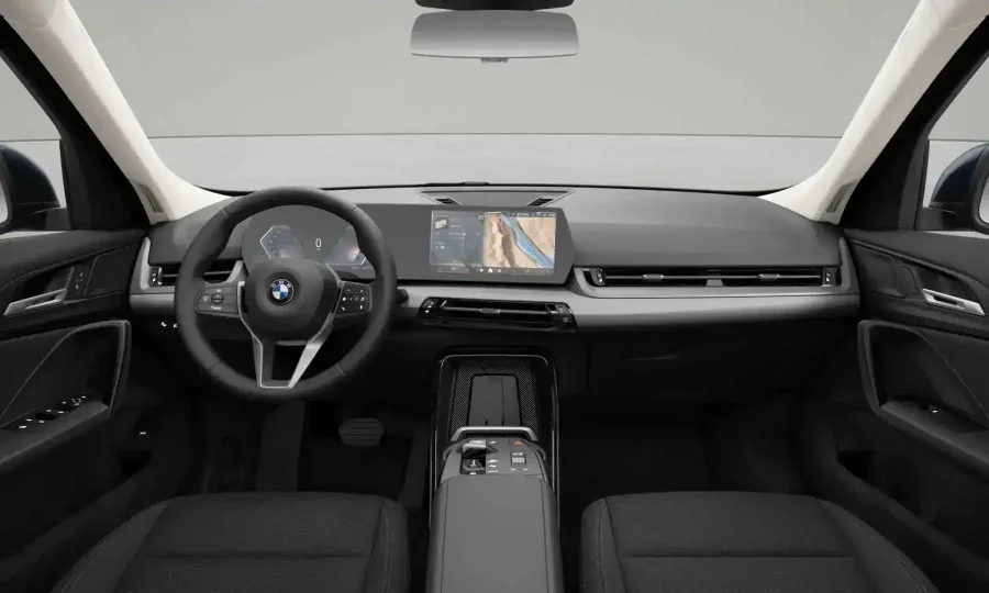 Renting Coches BMW X1sDrive 20d Night Dusk Blue, Mineral White