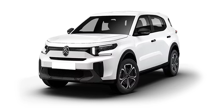 Renting Coches Citroën C3 Aircross-Turbo You Pack Plus Blanco Polar, Mercury Grey