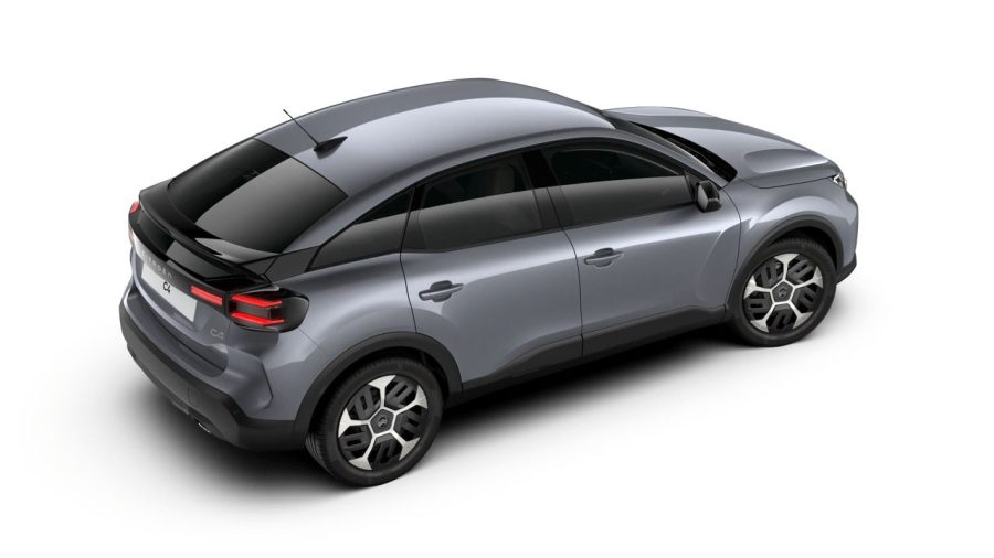 Renting Coches Citroën C4Hybrid e-DSC6 Plus (Automático) Gris Mercury, Blanco