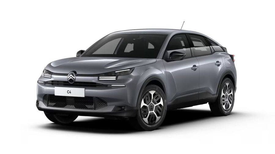 Renting Coches Citroën C4Hybrid e-DSC6 Plus (Automático) Gris Mercury, Blanco