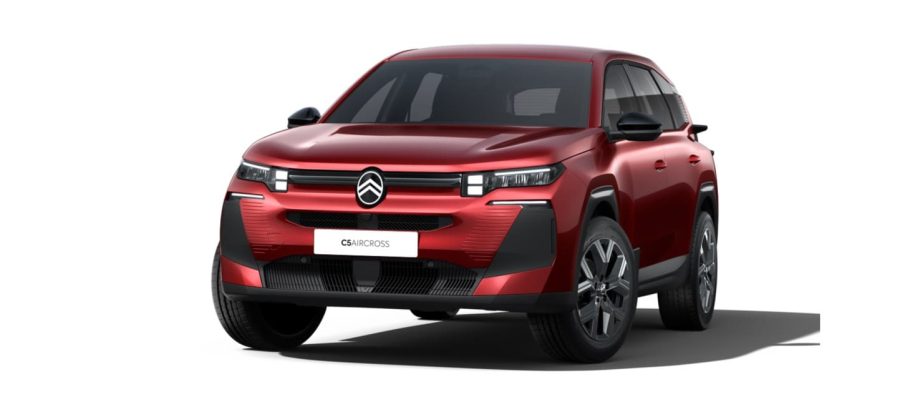 Renting Coches Citroën C5 AircrossHybrid YOU Rojo Metalizado