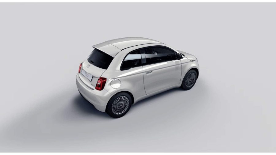 Renting Coches Fiat 500MHEV Business Blanco Gelato