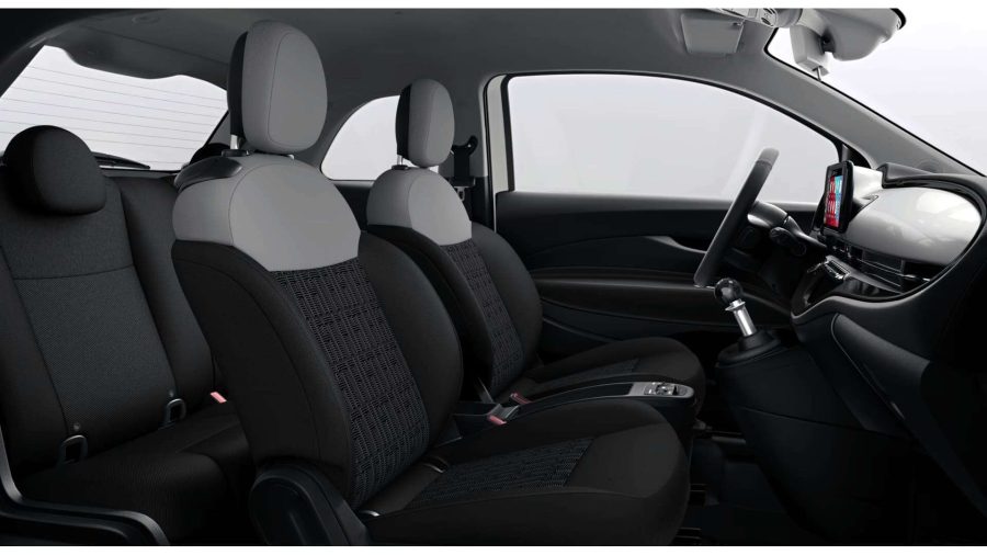 Renting Coches Fiat 500MHEV Business Blanco Gelato