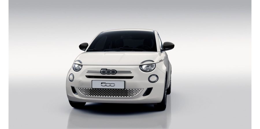 Renting Coches Fiat 500MHEV Business Blanco Gelato