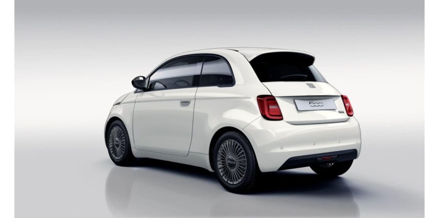 Renting Coches Fiat 500MHEV Business Blanco Gelato