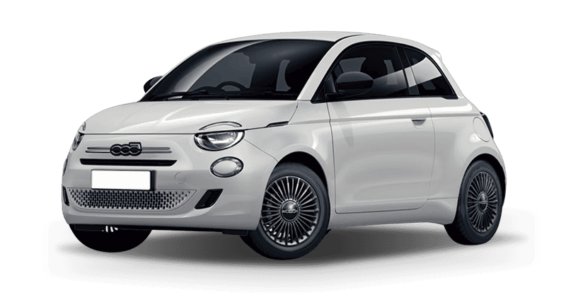Renting Coches Fiat 500-MHEV Business Blanco Gelato