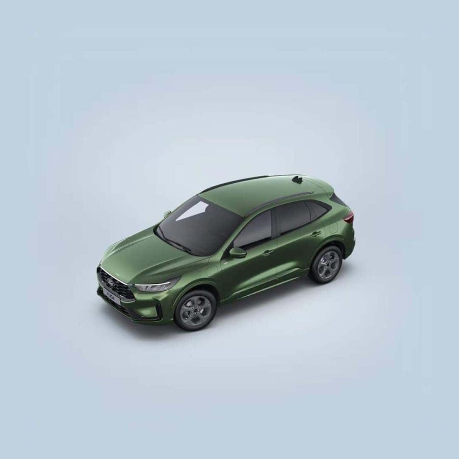 Renting Coches Ford Kuga2.5 PHEV Duratec ST-Line Verde Bursting, Blanco Frozen, Plata Solar, Negro Agate