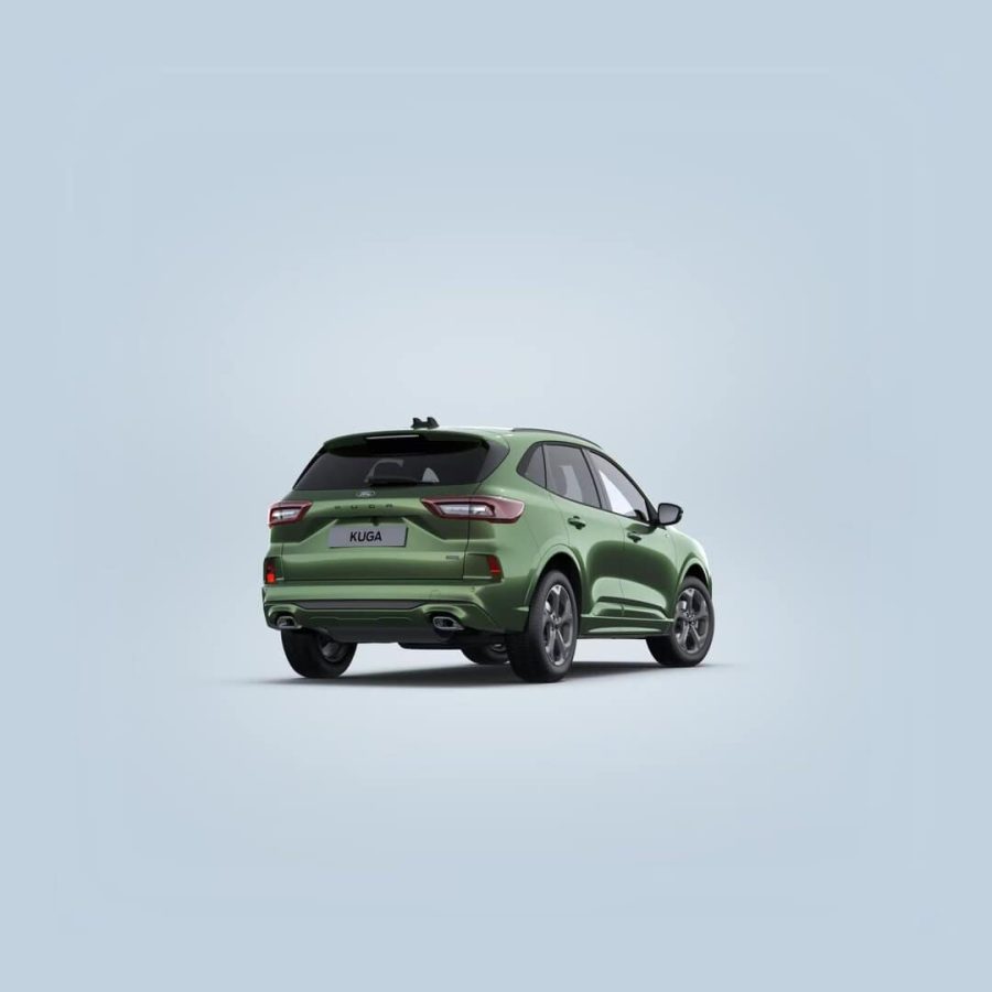 Renting Coches Ford Kuga2.5 PHEV Duratec ST-Line Verde Bursting, Blanco Frozen, Plata Solar, Negro Agate