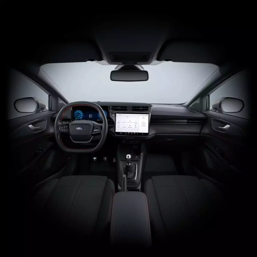 Renting Coches Ford Puma1.0 EcoBoost MHEV ST-Line Blanco, Gris Cactus