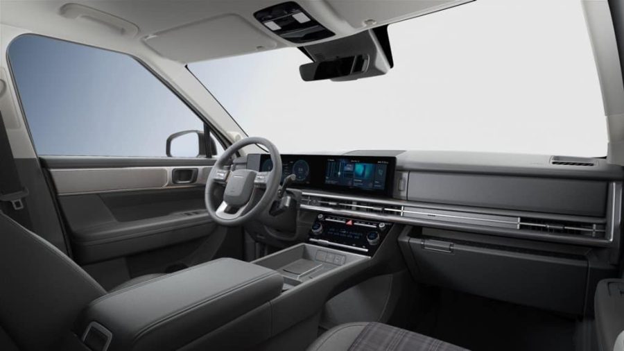 Renting Coches Hyundai Santa Fe1.6T HEV 4X2 AT Maxx White Cream