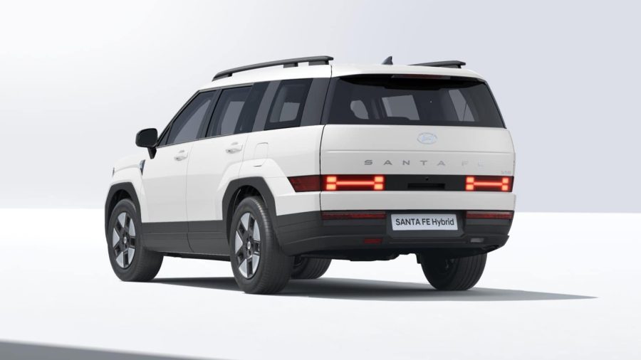 Renting Coches Hyundai Santa Fe1.6T HEV 4X2 AT Maxx White Cream