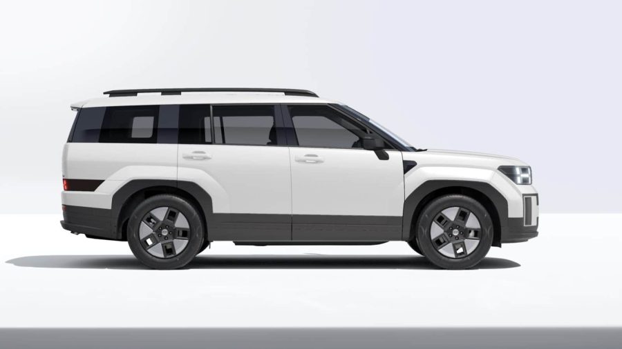 Renting Coches Hyundai Santa Fe1.6T HEV 4X2 AT Maxx White Cream