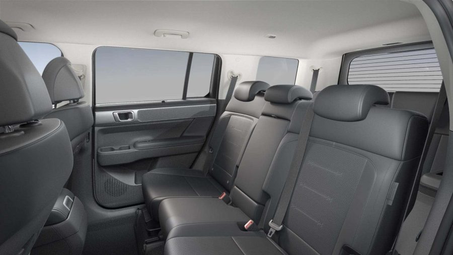 Renting Coches Hyundai Santa Fe1.6T HEV 4X2 AT Tecno Cream White