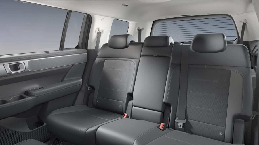 Renting Coches Hyundai Santa Fe1.6T HEV 4X2 AT Tecno Cream White