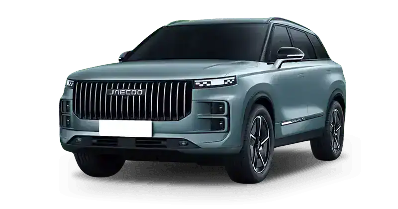 Renting Coches Jaecoo 7-1.5 TGDI PHEV Business Gris Artemis, Blanco Aura