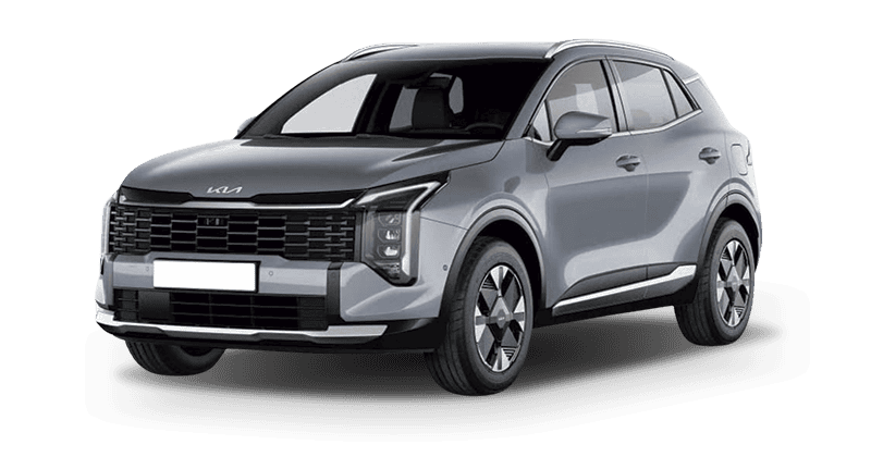 Renting Coches Kia Sportage1.6 T-GDi HEV Drive 4×2 Lunar Silver