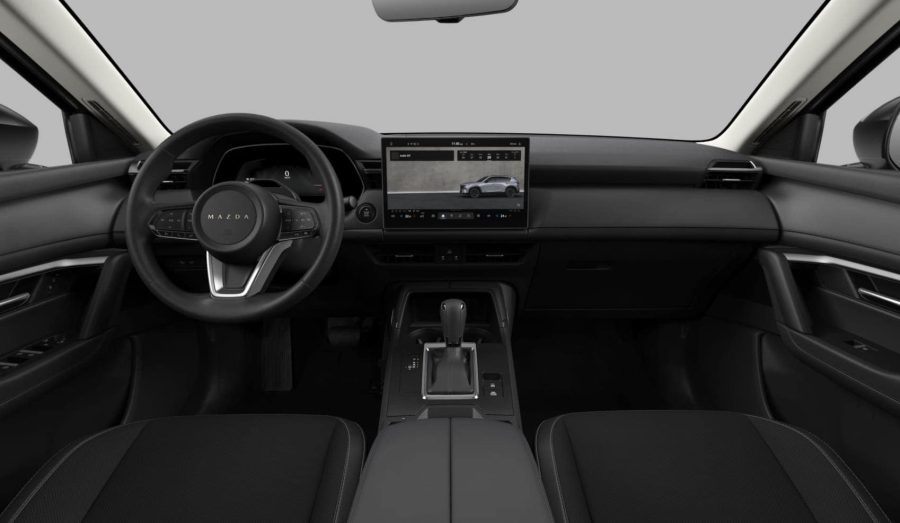 Renting Coches Mazda CX-52.5 e-Skyactiv-G MHEV FWD Aut. Centre-Line Machine Gray, Soul Red Crystal