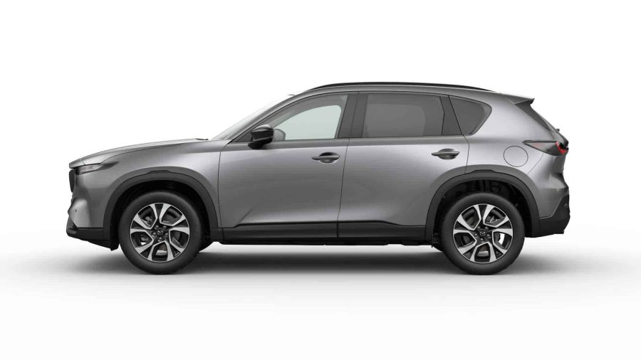 Renting Coches Mazda CX-52.5 e-Skyactiv-G MHEV FWD Aut. Centre-Line Machine Gray, Soul Red Crystal
