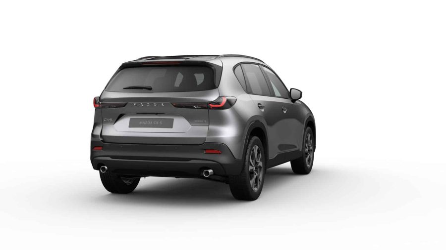 Renting Coches Mazda CX-52.5 e-Skyactiv-G MHEV FWD Aut. Centre-Line Machine Gray, Soul Red Crystal