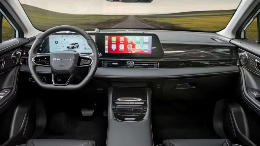 Renting Coches Omoda 51.5 TGDI HEV Pure Gris, Blanco